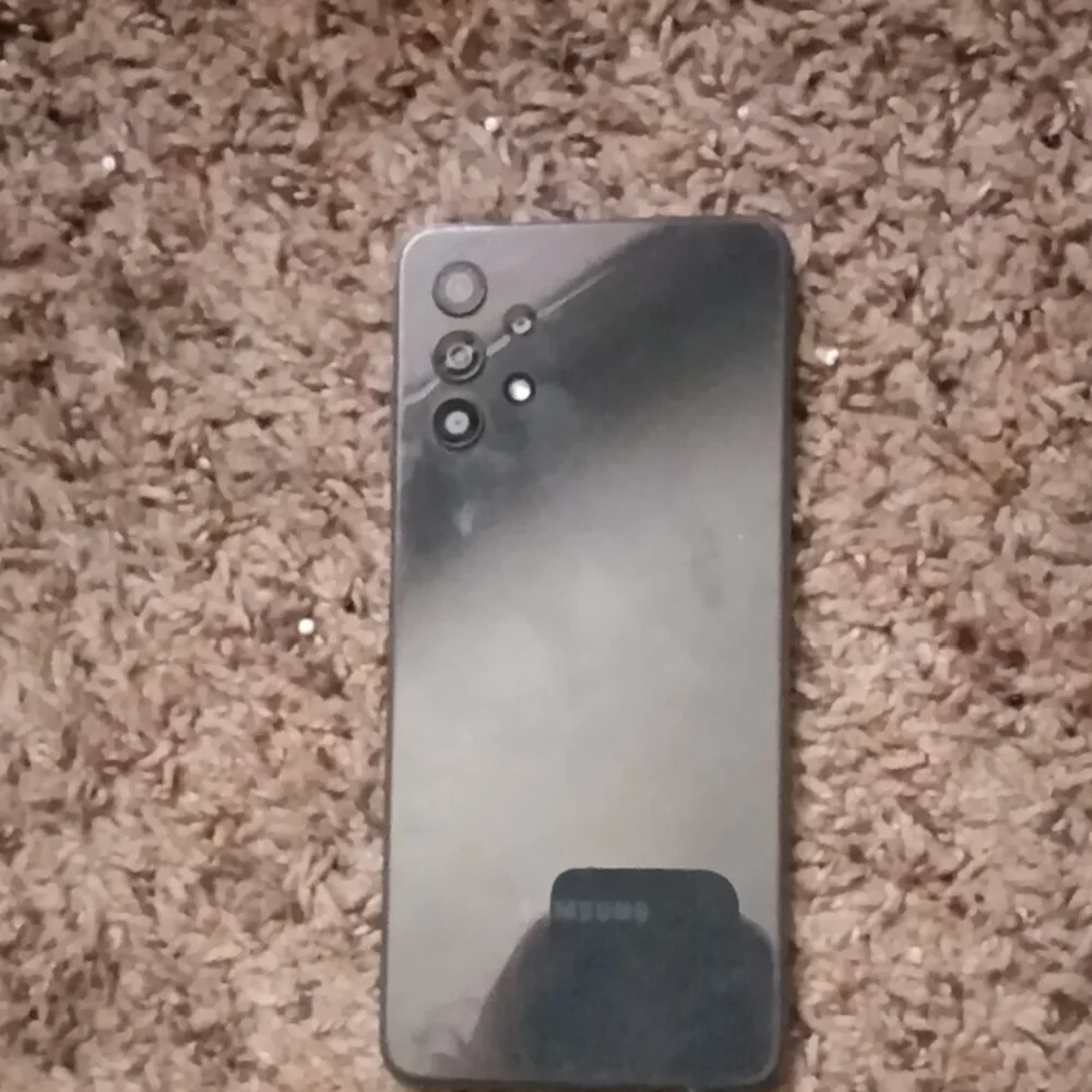 Samsung Sleek Black Smartphone